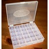 Plastic Thread on Bobbin Box Holds 25 Bobbins