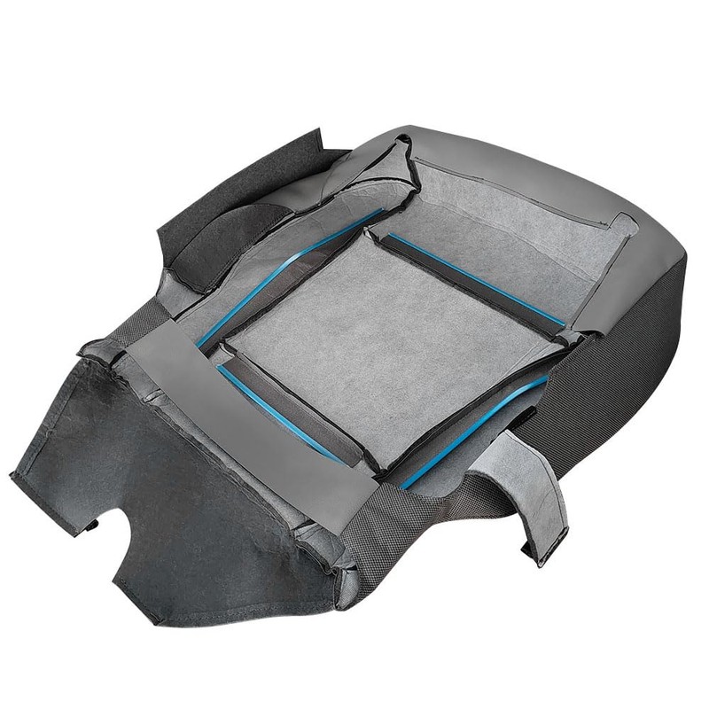 UINIEBOOM Driver Bottom Cloth Seat Cover, Replacement Gray Driver Side