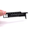 Angzhili Dental Precision Measuring Ruler,Span Measure Ruler,Tooth Measuring Ruler,Dental Measure