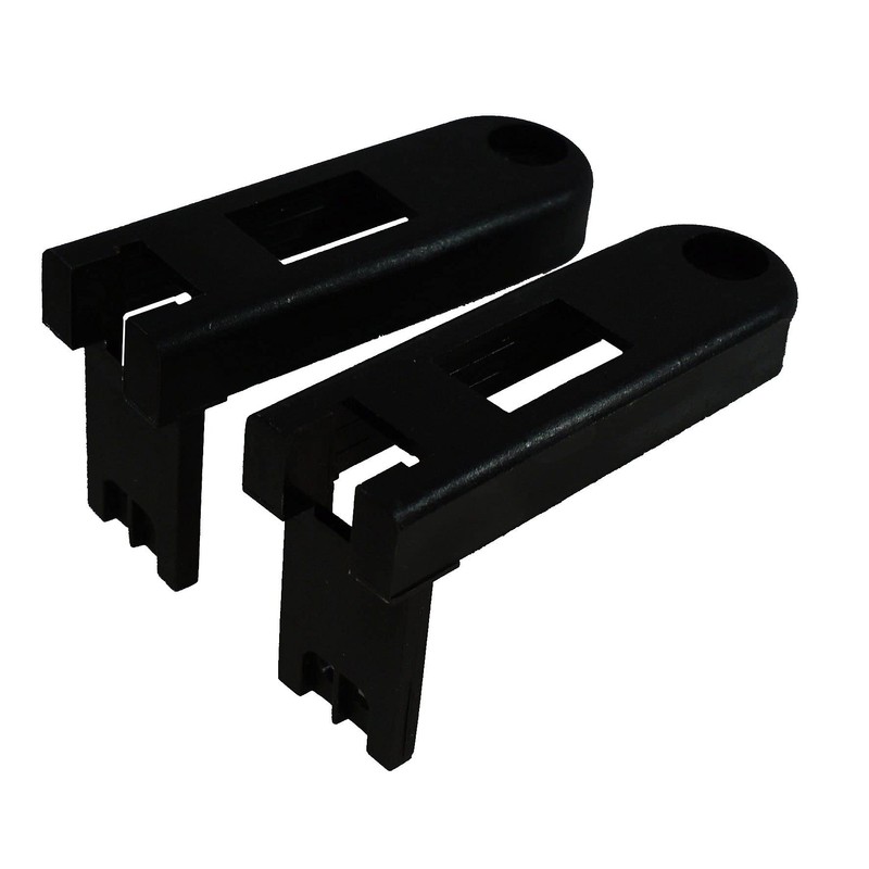 WRS Keller 2-9/32" Tilt Latch Set - Black