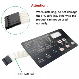 Membrane Switch Replacement For Pentair Pool Heater 472610Z&Sta-Ri