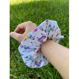 Llama Scrunchie Hair Tie Ponytail