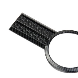 Fewshaw Carbon Fiber Style Body Side Badge Emblem Frame Trim Accessories for Nissan 370Z