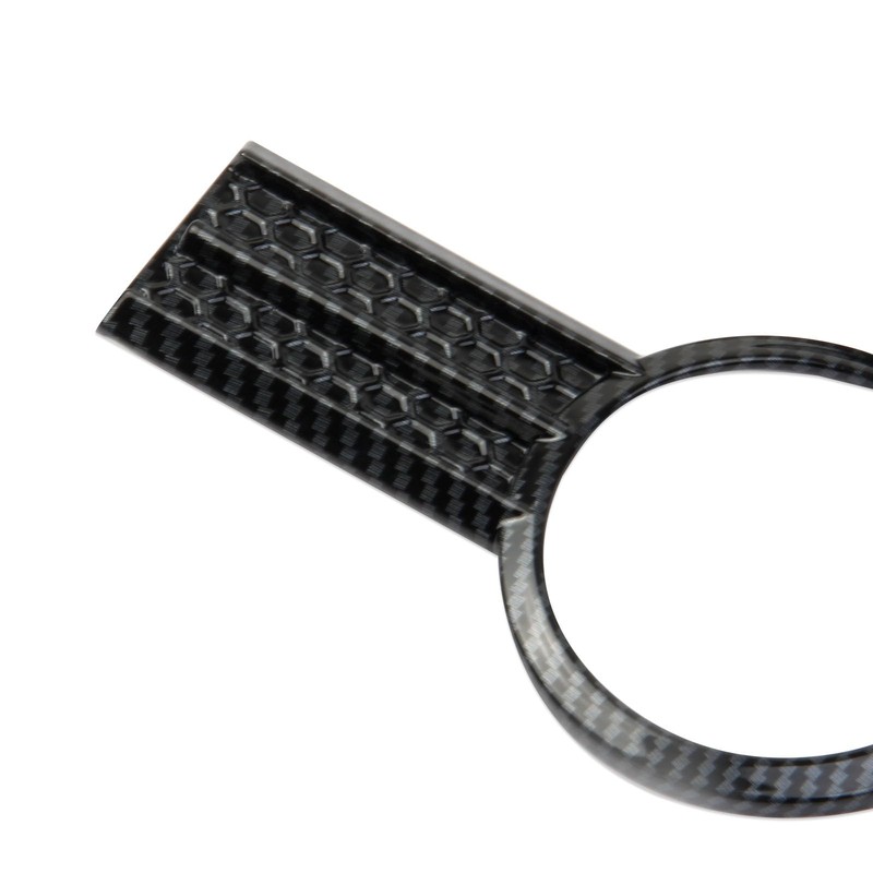 Fewshaw Carbon Fiber Style Body Side Badge Emblem Frame Trim