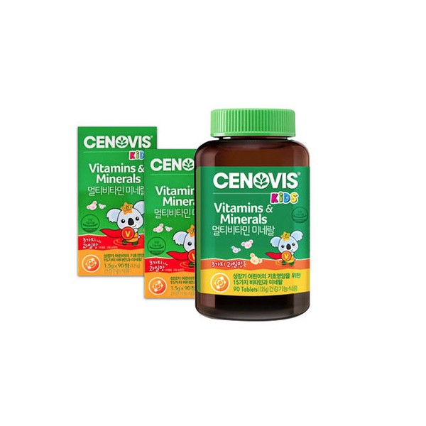 Cenovis Kids Multivitamin Mineral 1500mg 90 tablets [2 units]