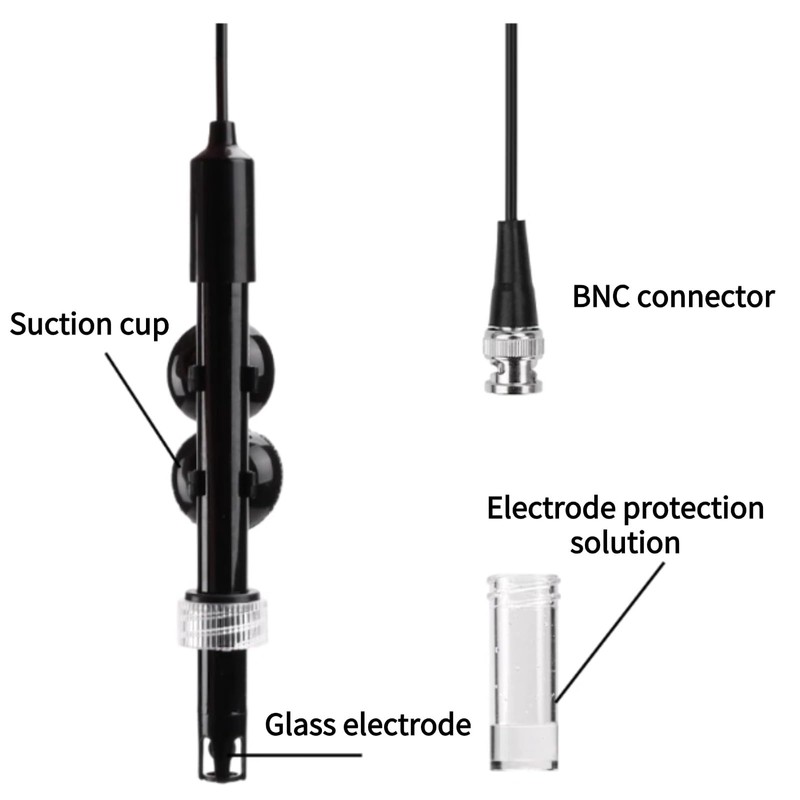 Fafeicy Módulo de Sonda de Electrodo de PH para Monitoreo