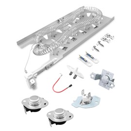 Dryer Heating Element Kit Fit for Whirlpool Dryer WED5100HC0 WED5100HC1 WED5100HC2 WED5500XW1 WED5600XW1 WED5620HW0 WED5620HW1 WED5100HW0 WED5100HW1 WED5100HW2 WED5100HW3 ETC