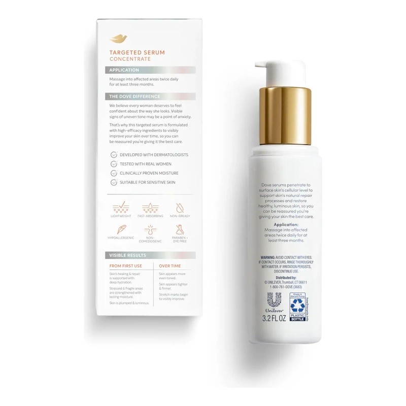 Dove Suero Dirigido Multiusos Estrías Targeted Serum