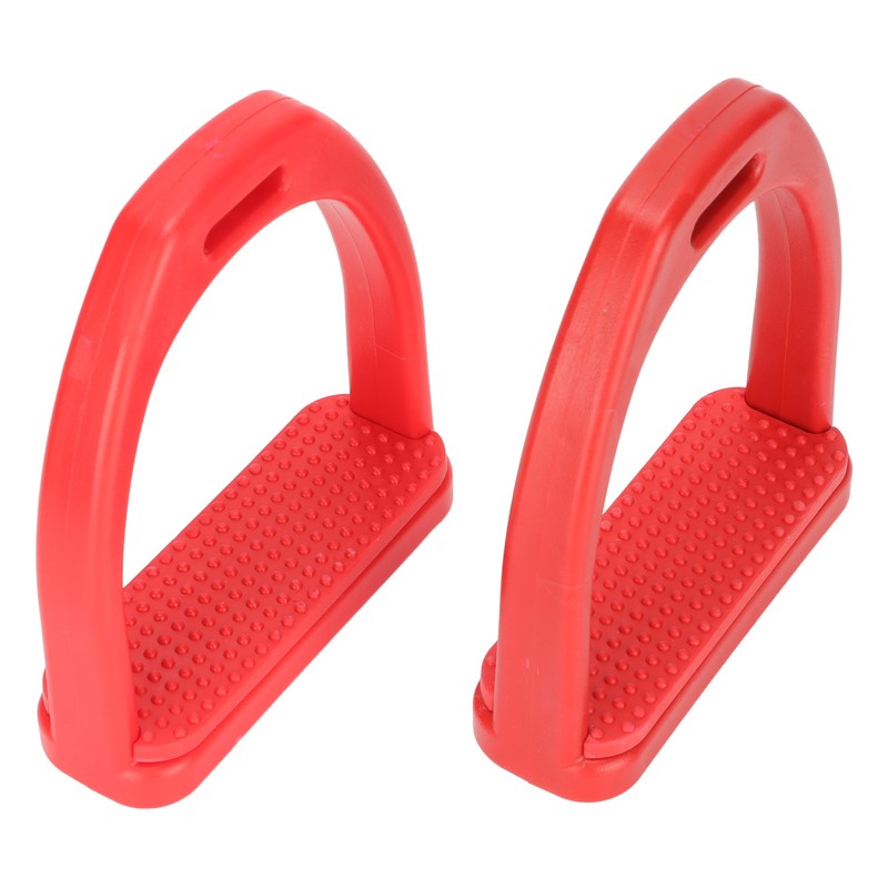1 Pair Horse Stirrups Rubber Pad Slip Resistance Professional Engineering
