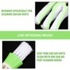 Gatuida 3pcs Car Cleaning Brush Multifunctional Detailing Tool for Car