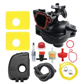 Hippotech 799583 Carburetor Replacement for 593261 595656 591979 591160 Replace 09P602 08P502 300E 450E 500E 550EX 600E Series Lawn mower Engines, 595660 Air Cover 799579 Air Cleaner