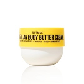Nutrius Brazilian Body Butter Cream - Enriched with Nourishing Goodness - 6 FL OZ