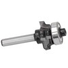 Garosa Roundover Router Bit Edging Router Bit 4 Flutes Rounding