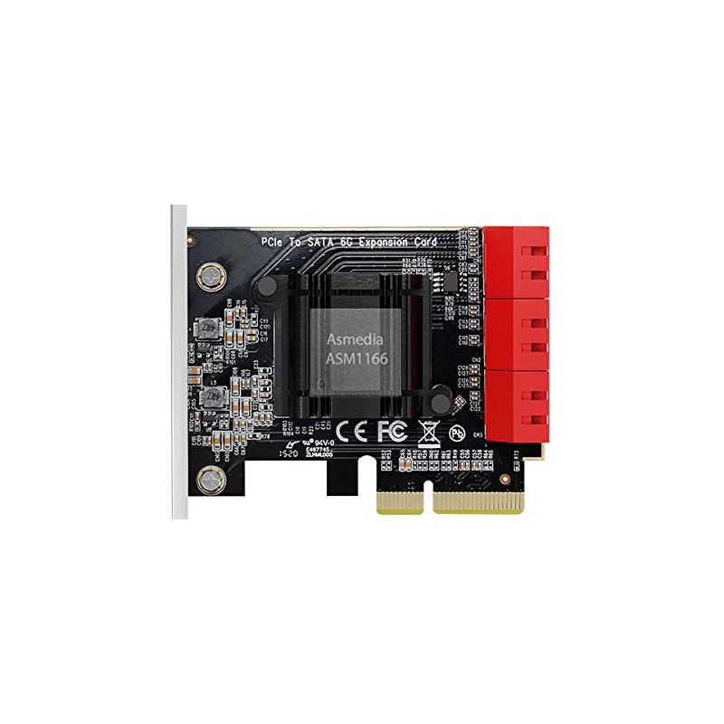 AREA SD-PE4SA-6L SATA 3 x 6 Port Expansion PCI Express