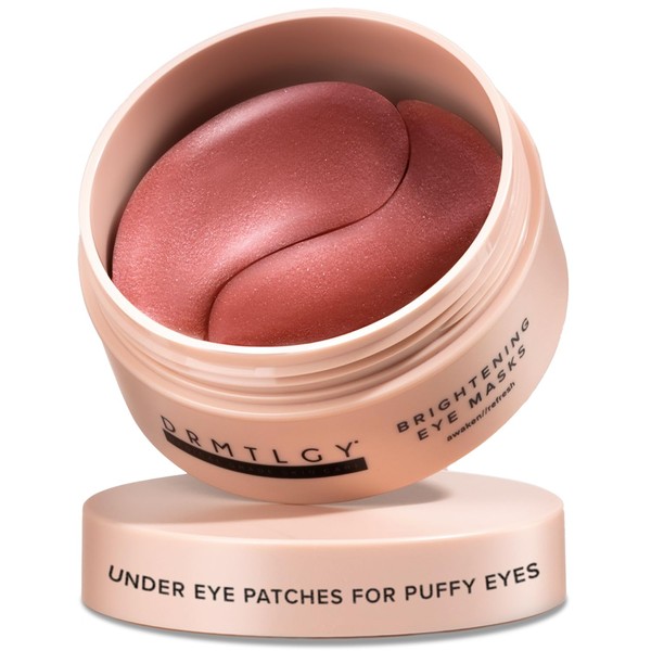 DRMTLGY Brightening Eye Masks (30 Pairs) - Caffeine Eye Masks