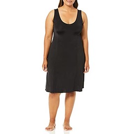 Jones NY Women's Silky Touch 38 Sleeveless Anti-Cling Full Slip, Black, L