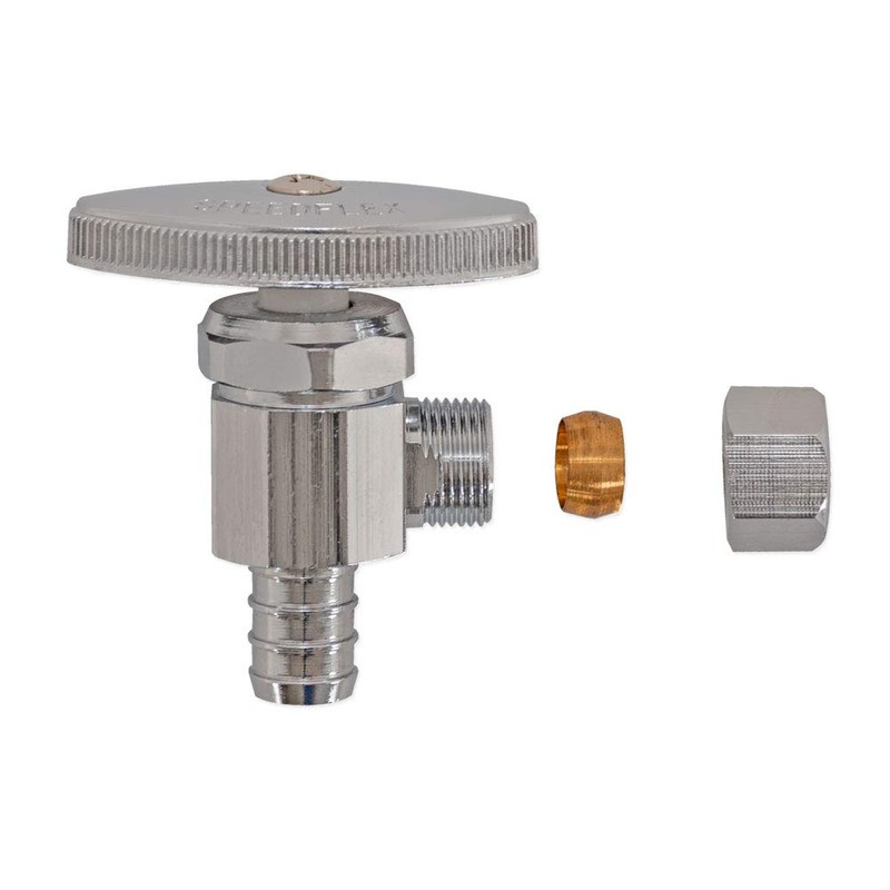 Eastman 1/2 inch Crimp PEX x 3/8 inch OD Compression