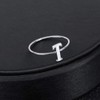 AoedeJ 925 Sterling Silver Stackable Initial Letter Rings Capital Letter