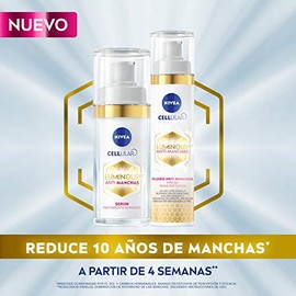 NIVEA Kit nivea luminous 630: serum facial anti-manchas 30ml + fluido facial anti-manchas fps50 40ml