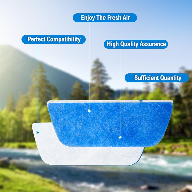 Ziliny 10 Pack RV AC Filters for Air Conditioner Vent