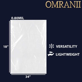 Heavy Duty Value Plus Poly Pan Liner, 0.80Mil 34" X 18" & 50 Bags | PTL Material, Use for Food Protection and Containment | Quality Control Liner