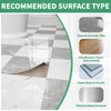 40-Pack Peel and Stick Tile Vinyl Floor Glossy 12x 12