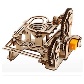 3D Wooden Brain Teaser Puzzles for Adults Teens Marble Run Model Building Kits Toys DIY Crafts Brian Teaser Wooden Puzzles with Roller Coaster Building Set Gift for Adults Teens