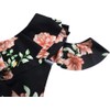 Hilor Women's One Piece Swimsuits One Shoulder Asymmetric Swimwear Ruffled