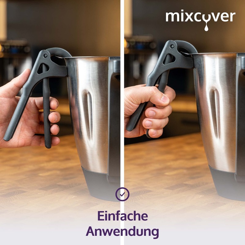 mixcover Grab Bar Compatible with Monsieur Cuisine Connect, Monsieur Cuisine