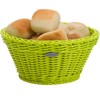 Saleen Round Trend Basket, Lime Yellow, 18 x 10 cm