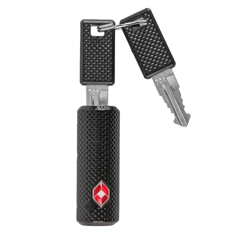 Sarini Luggage Lock, Wire Rope Padlock with Key, TSA Suitcase