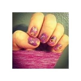 Orchid Garden Nail Wraps, Half Sheet, Jamberry Nail Wraps …