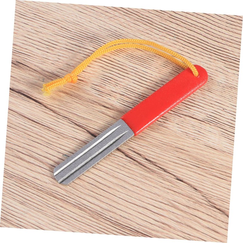 OSALADI All-in-one Fishing Gear 10x1cm Hook Sharpener with 600/800 Grit