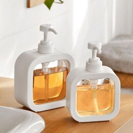 Cube Shampoo Refill Container 300ml Premium Storage Bottle Set