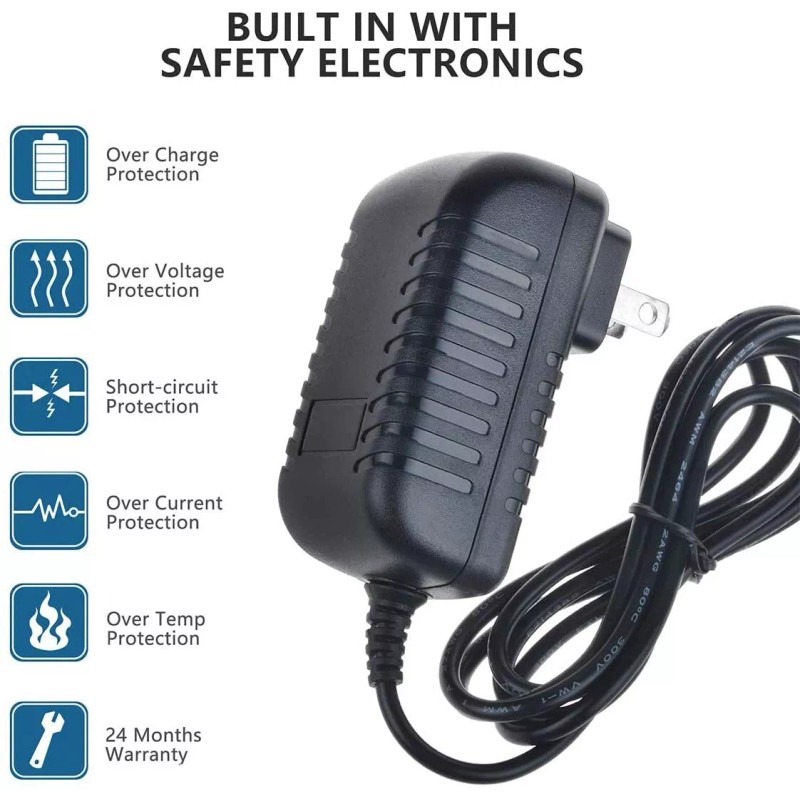 Franklin -Power Massage and Heat Power Supply/Adaptor Barrel Plug -
