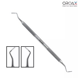OROAX Instrumento de relleno de plástico de doble extremo para amalgama dental OROAX