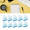 50Pcs Hollow Binder Clips Metal Paper Binder Clips for Documents