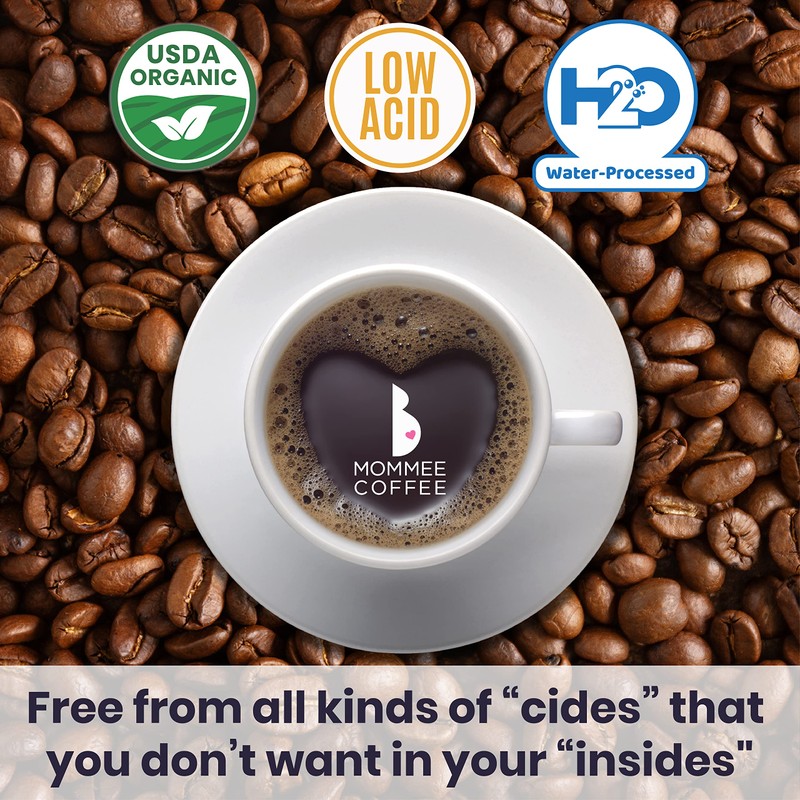 Mommee Coffee - Full Caf | Low Acid, Organic, Fair