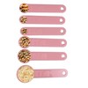 Septe Plastic Pink Measuring Cups and Spoons Set of 11,