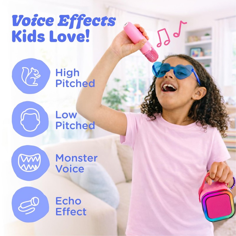Move2Play, Karaoke Machine for Kids | Includes 20+ Kid Songs
