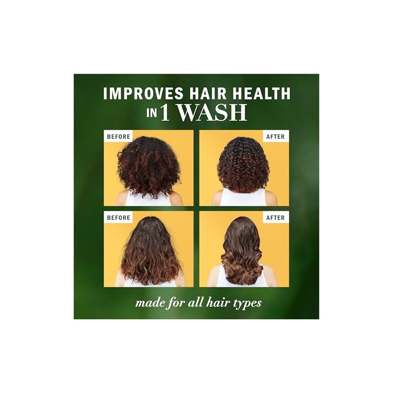 Herbal Essences Champú sin sulfato con miel para hidratación diaria,