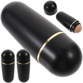 PACKOVE 4PCS Volcanic Stone Oil Absorbing Balls for Face Oil Control Device Skin Care Tool for Oily Skin Natural Mud Absorption Easy to Use