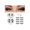 2 Pairs Of Magnetic False Eyelashes With Clips07 07