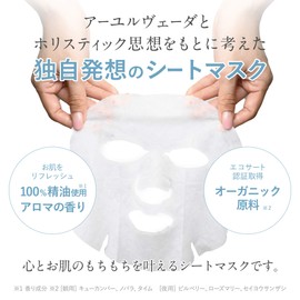 mochi mochi sticky sheet mask night face mask moonlight aroma scent, 30 pieces