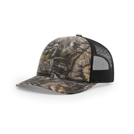 Richardson 112 Trucker Hat Mossy Oak Country DNA/Black, OSFM