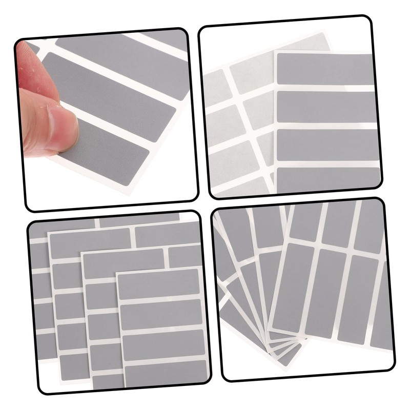 Tofficu 50 Sheets Scratch Off Stickers Educational DIY Cards Scratch