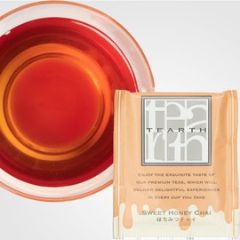 TEARTH Honey Chai Tea Bags, Pack of 3, 25 Bags