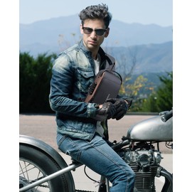 HAN-LBG Sling Bags for Men Women, Waterproof Chest Bag with USB Charging Port Anti-Theft Password Lock Crossbody Backpack Small Flex Shoulder Pack for Hiking Cycling RunningTravel