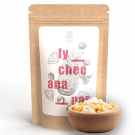 Alpaca Tea Lychee Pineapple Naturally Flavoured Fruit Tea Blend Loose Resealable (100g)