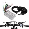 36/48V 350W Brushless Motor Controller with LCD Display Panel for